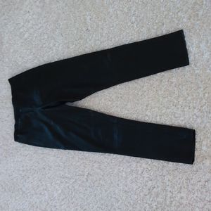 Saks Fifth Avenue Lamb's Leather Pants.